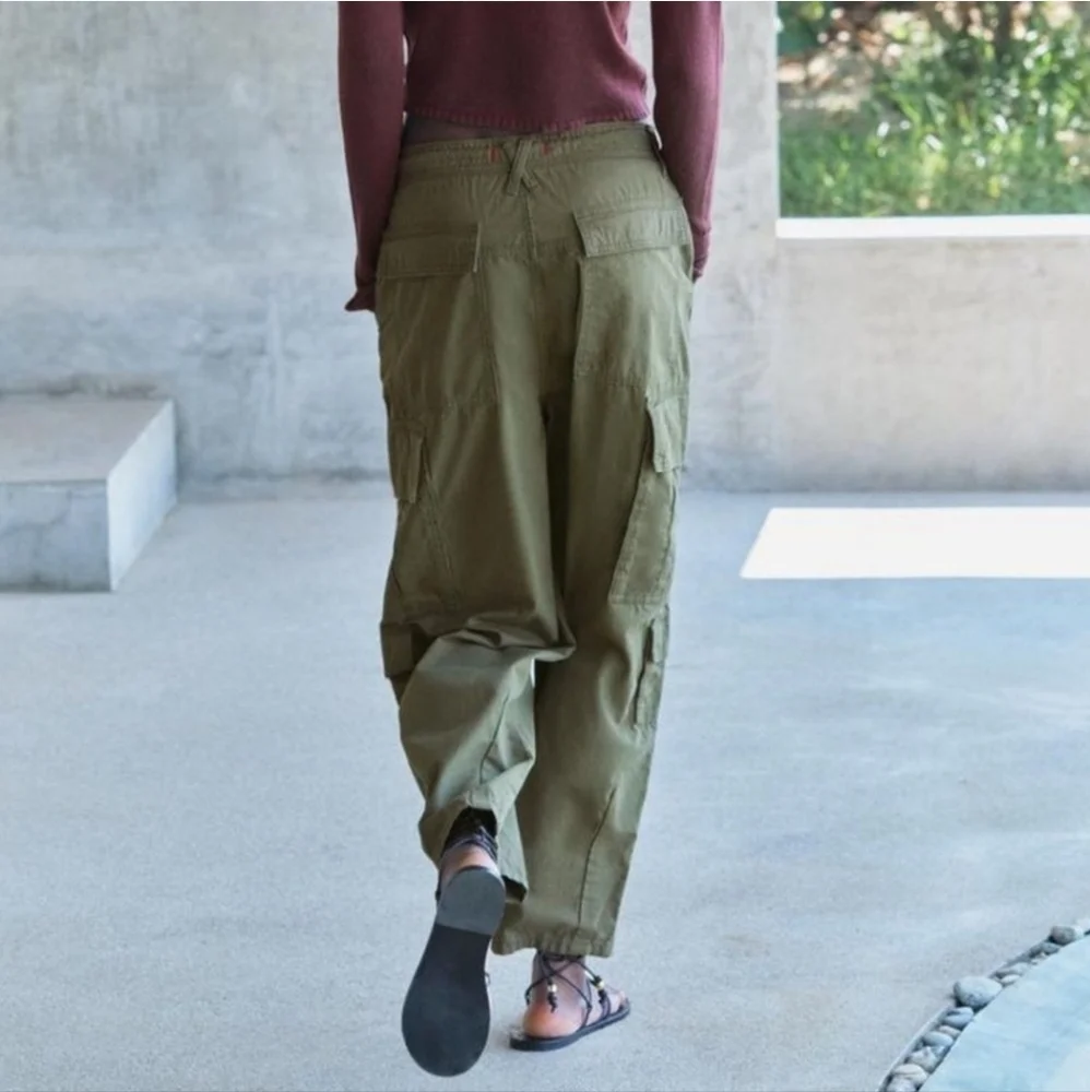 LOOSE FIT CARGO PANTS ZW COLLECTION SIZE 36 - Picture 3 of 11